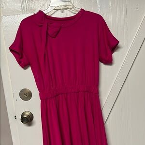 Kate Spade Pink Dress with Bow Detail